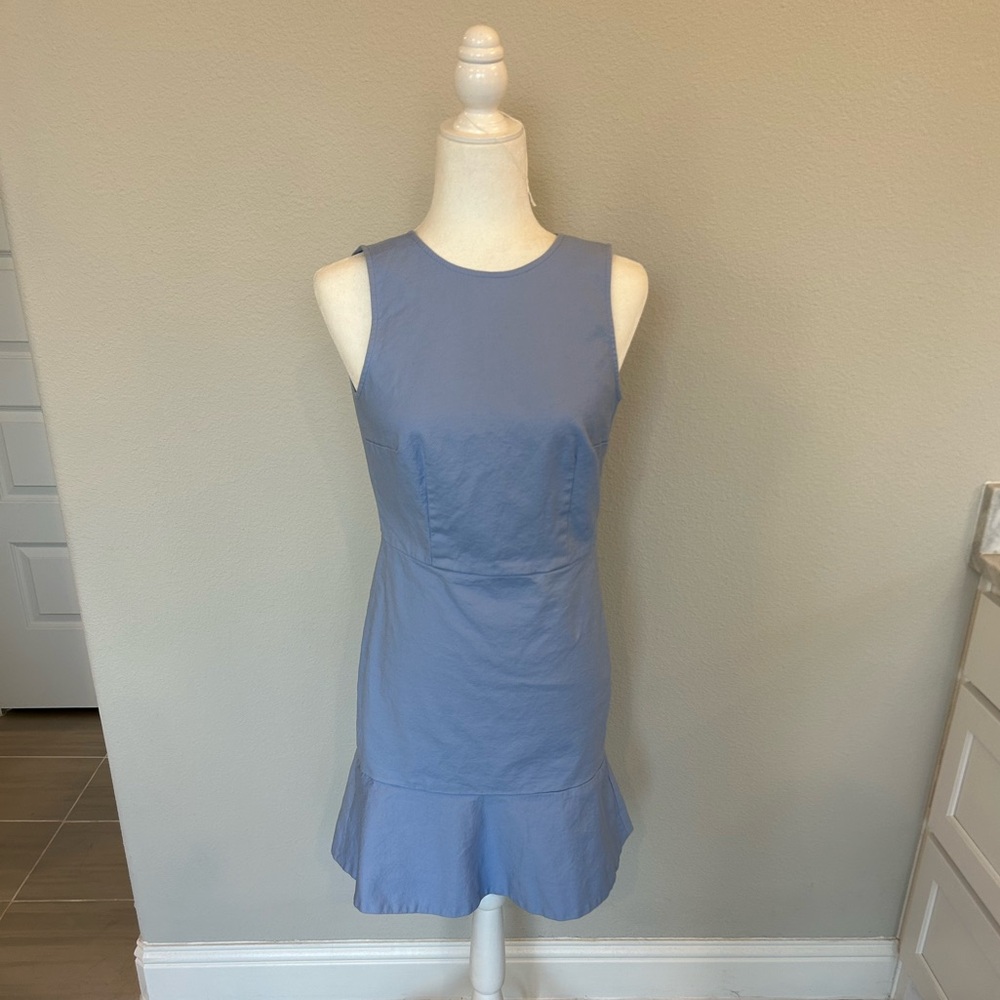 J Crew 365 Cornflower Blue Dress